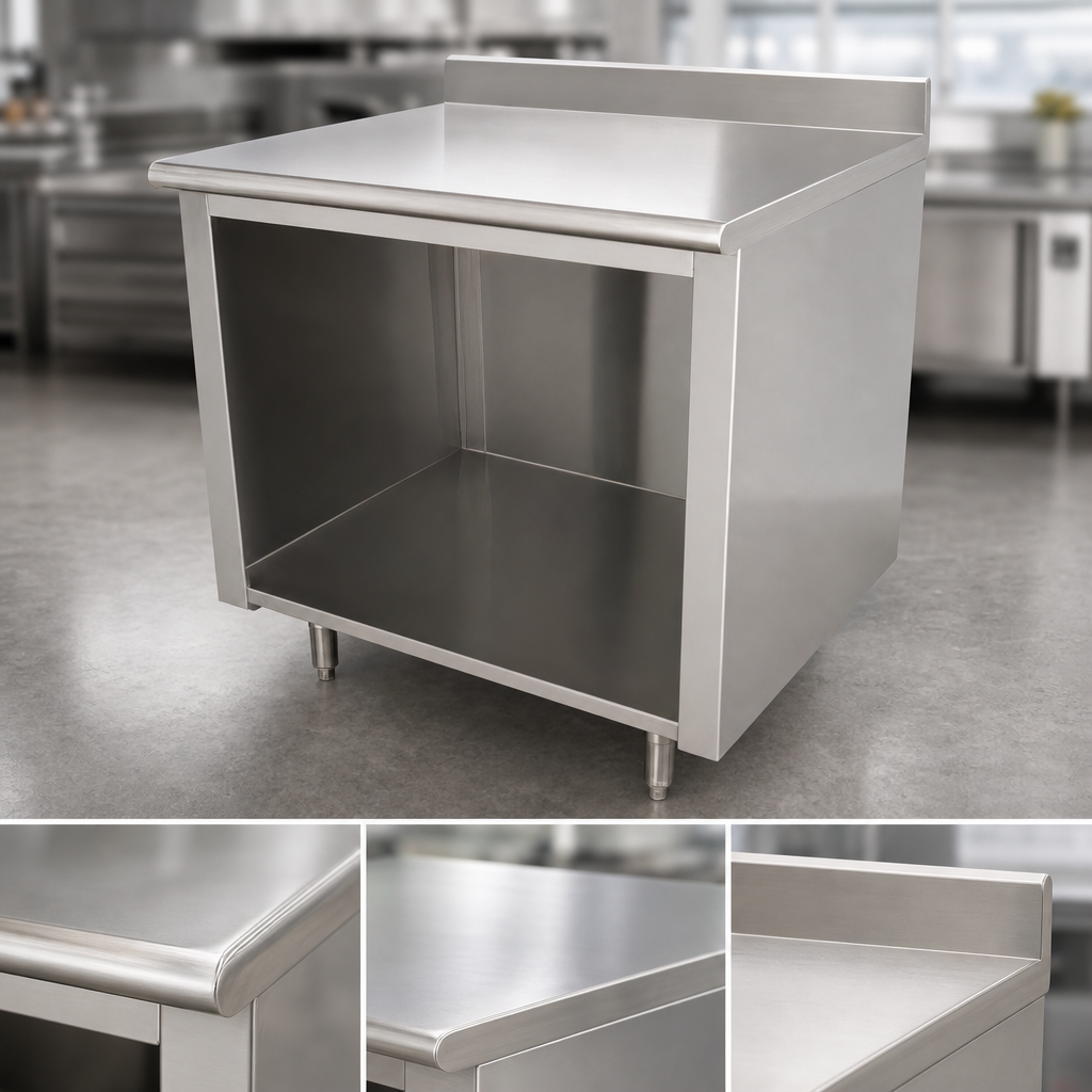 14-Gauge 304 Stainless Steel Top