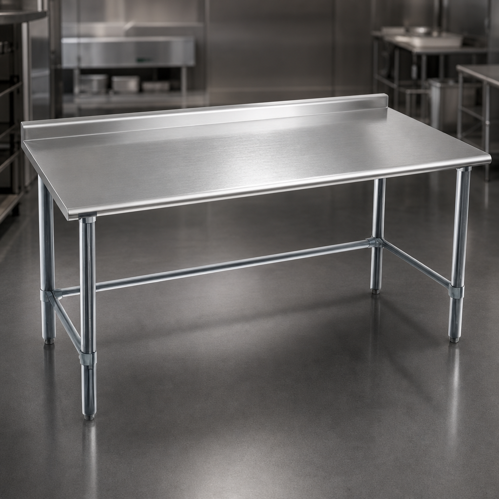 16-Gauge 300-Series Stainless Steel Top