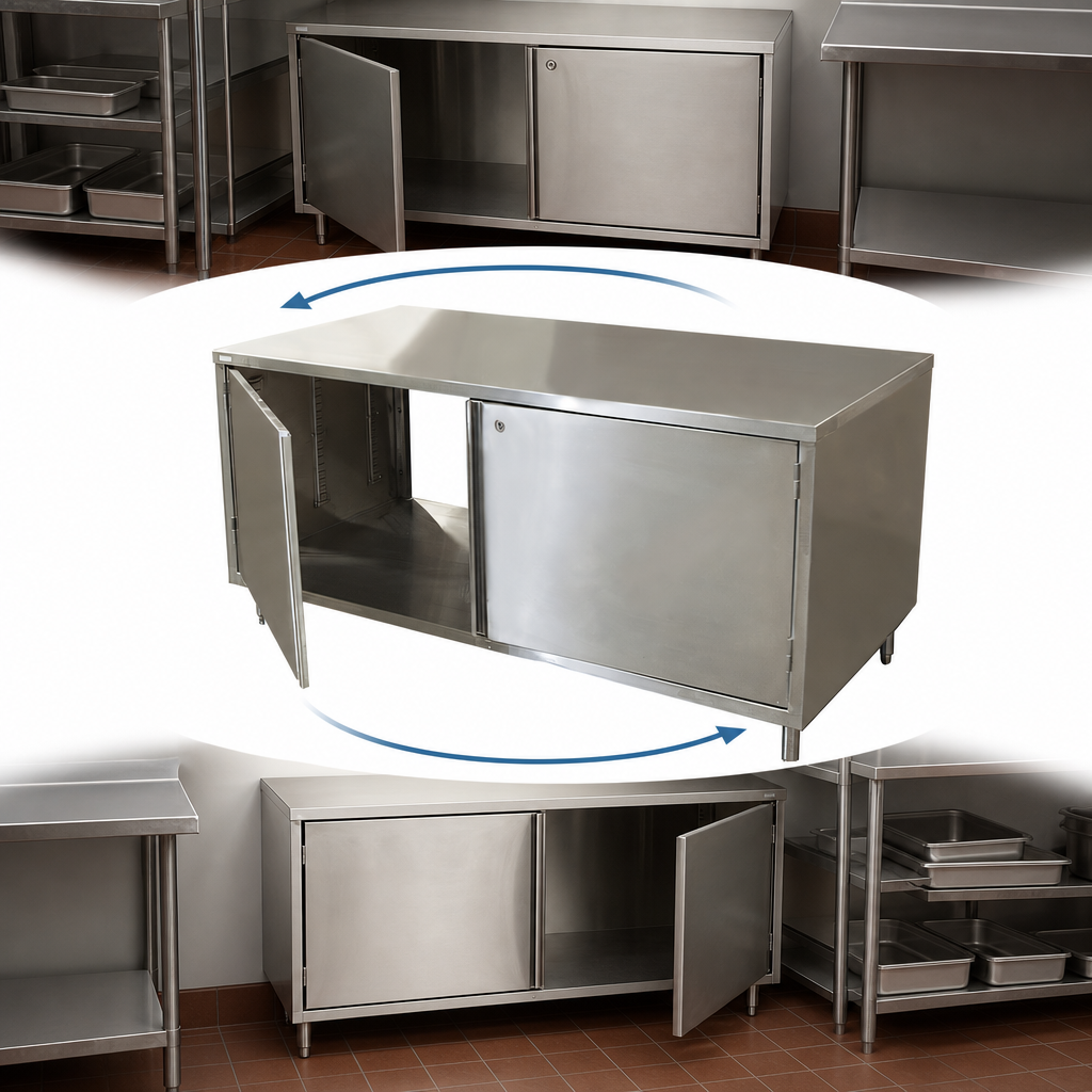 Dual-Access Cabinet Base