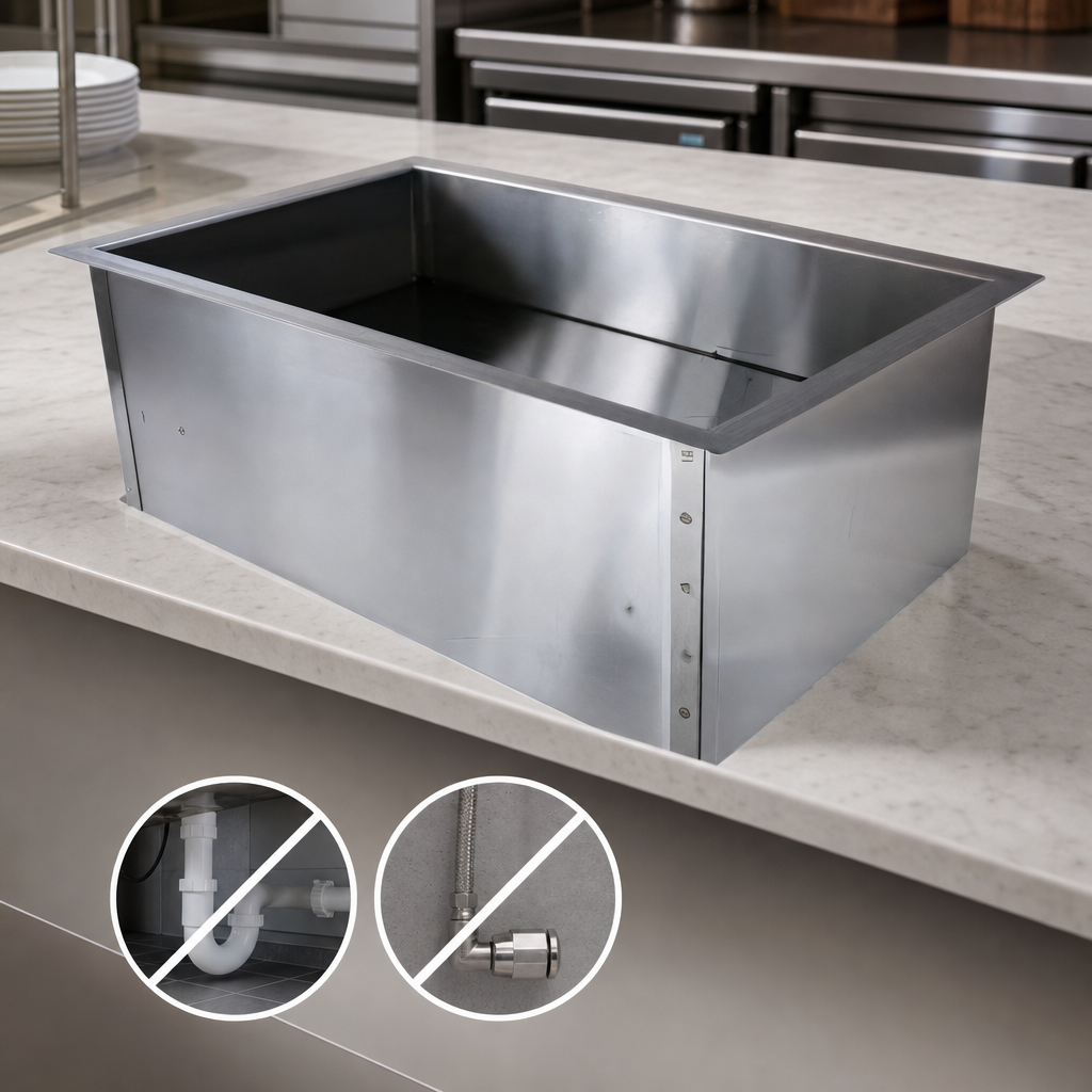 Waterless Drop-In Design
