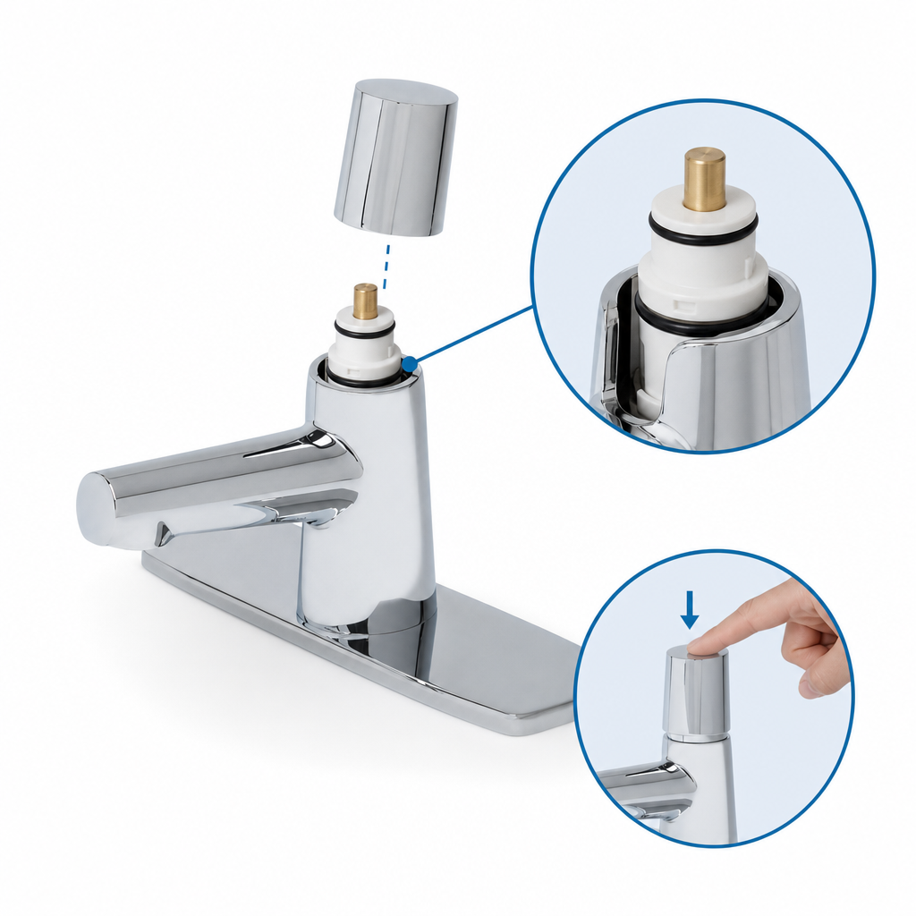 Push Button Metering Cartridge