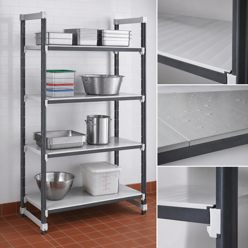 Solid Reinforced Shelf Plates