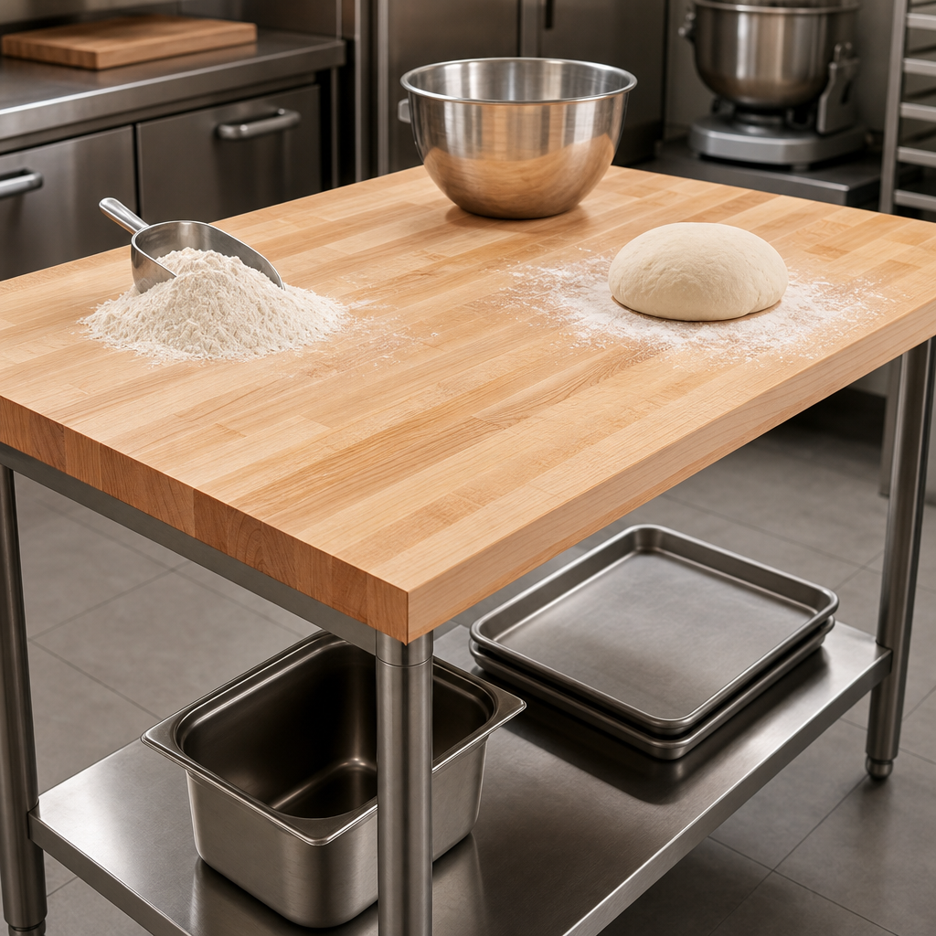 Edge Grain Flat Top