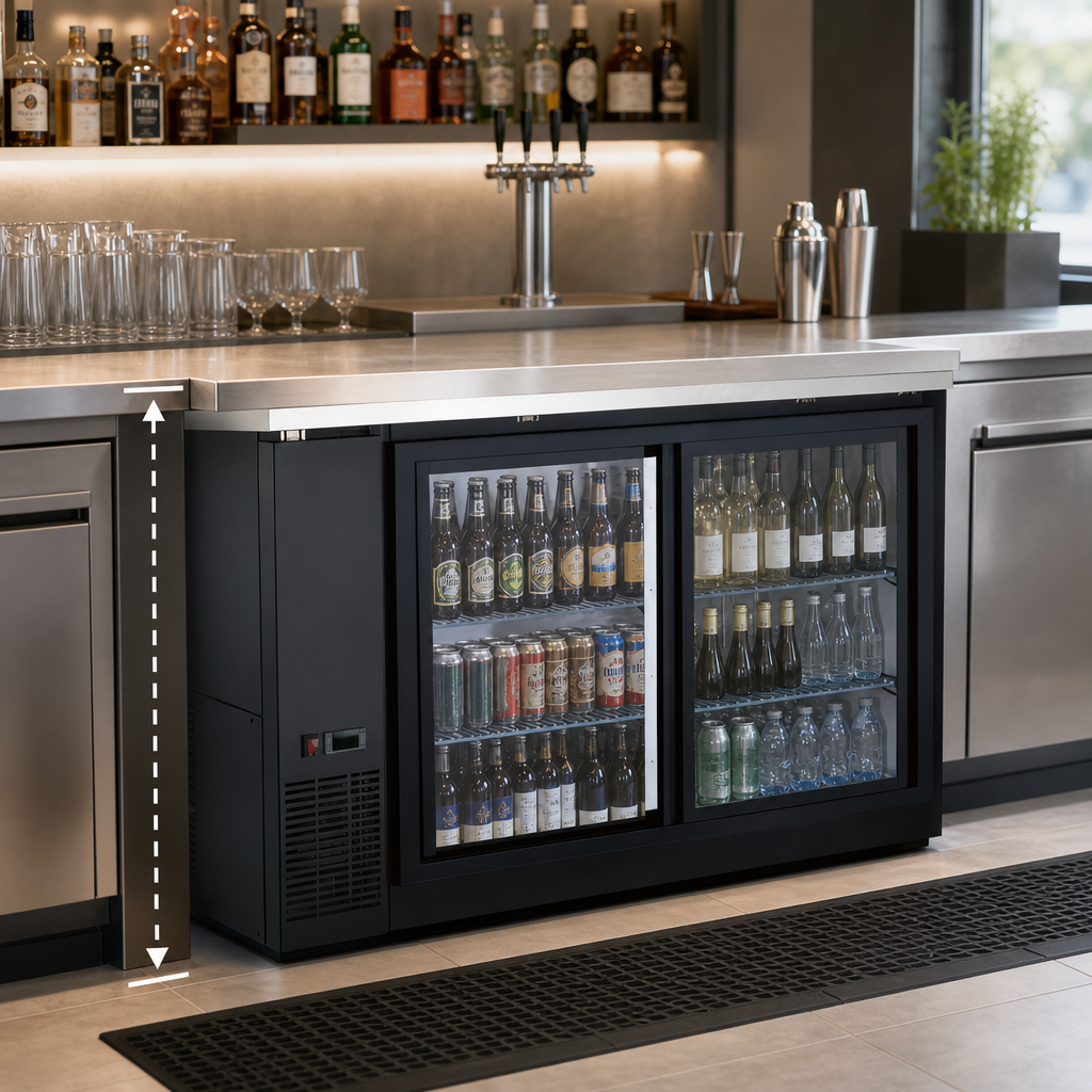 Narrow Counter-Height Design