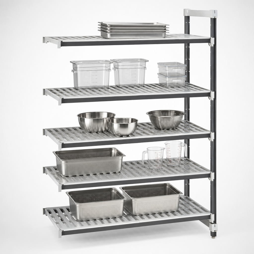 Five Vented Shelf Plates