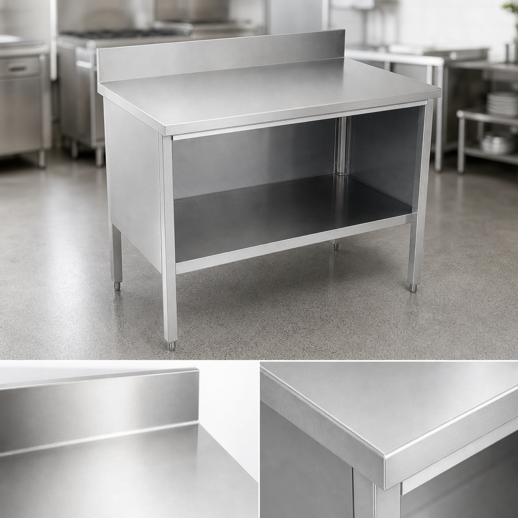 14-Gauge Stainless Steel Top