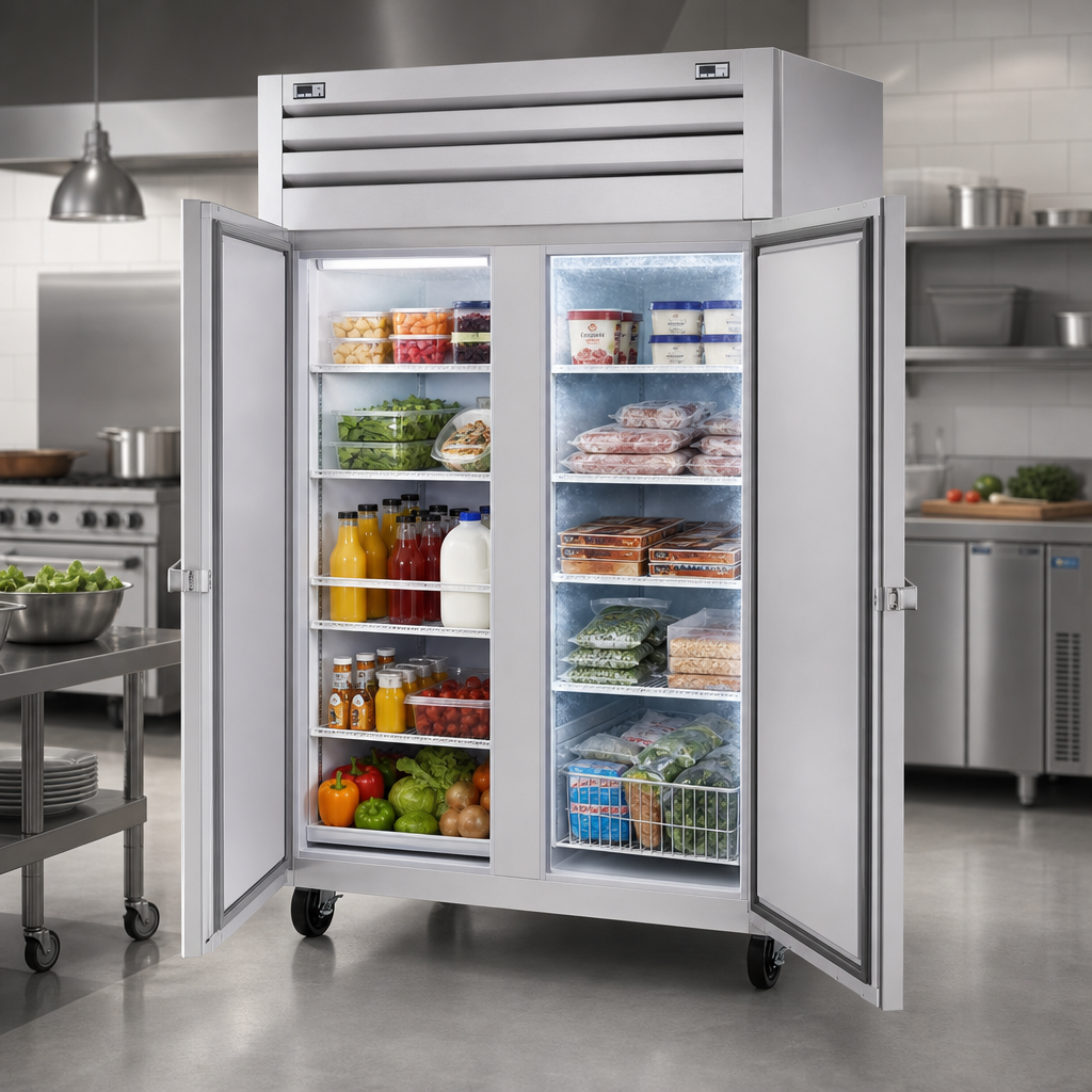 Dual-Temperature Reach-In Design
