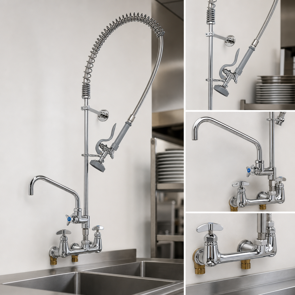 EasyInstall Big-Flo Pre-Rinse Unit