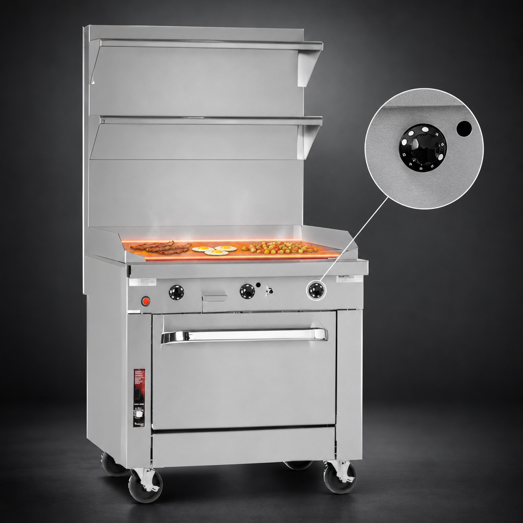 Thermostatic Full-Width Griddle