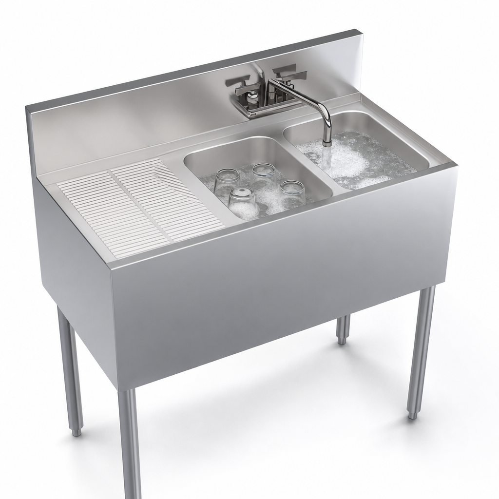 Two Compartment Sink