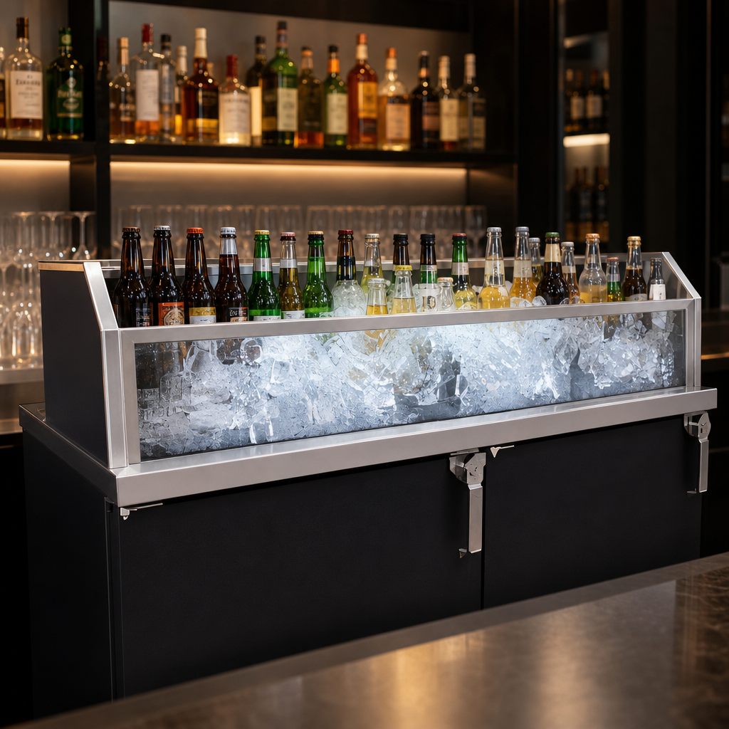 Back Bar Beverage Merchandising