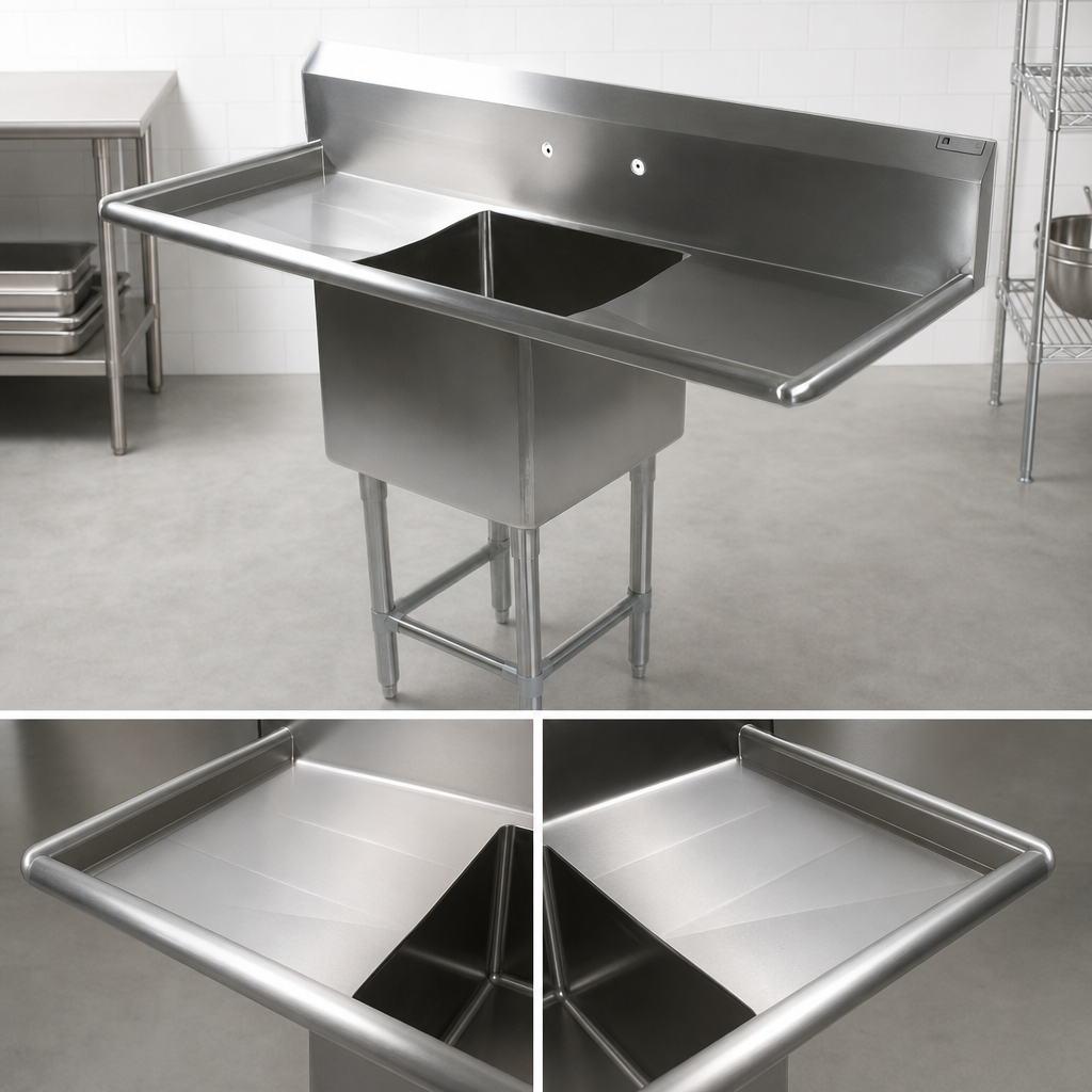 Dual 30-Inch Drainboards