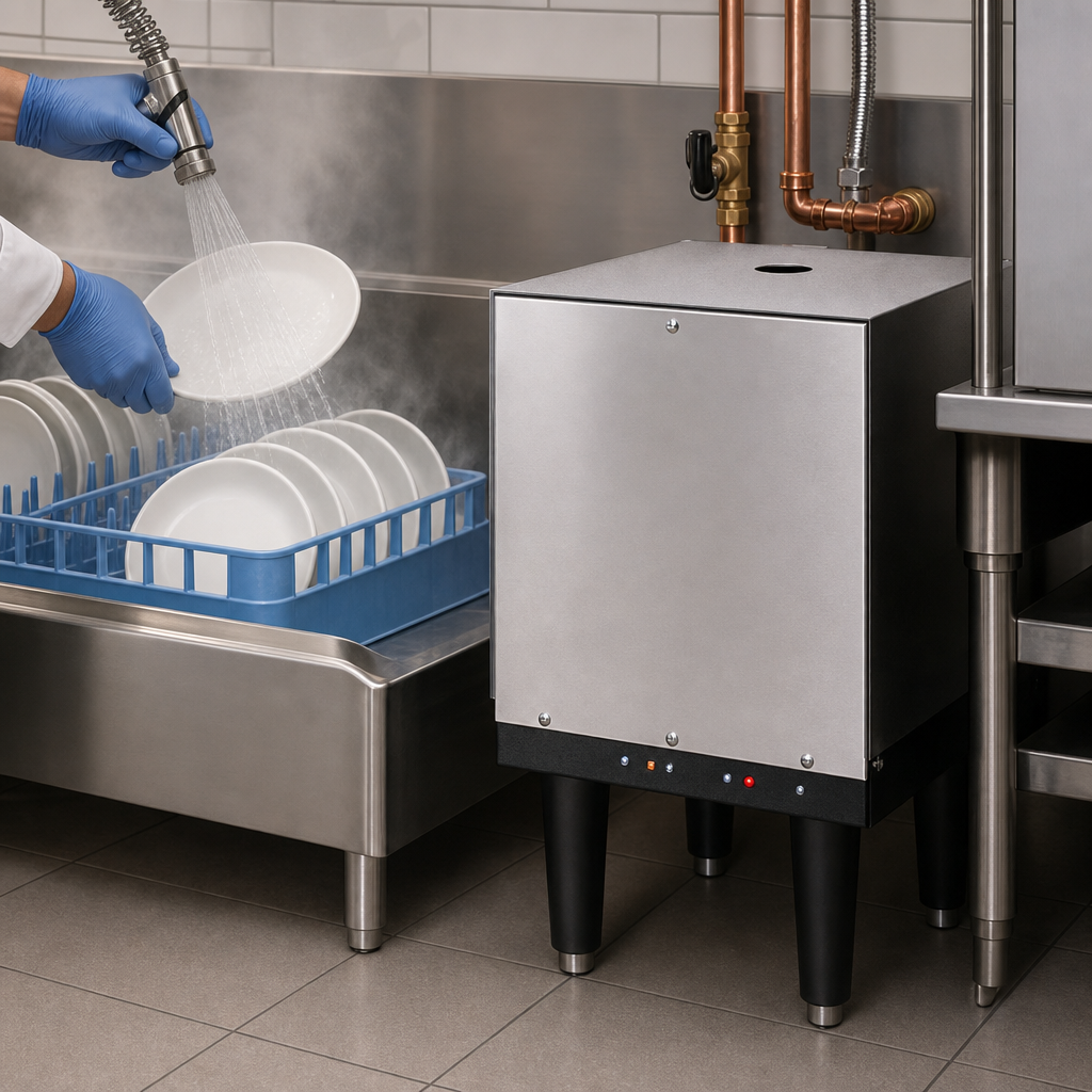 180°F Sanitizing Water