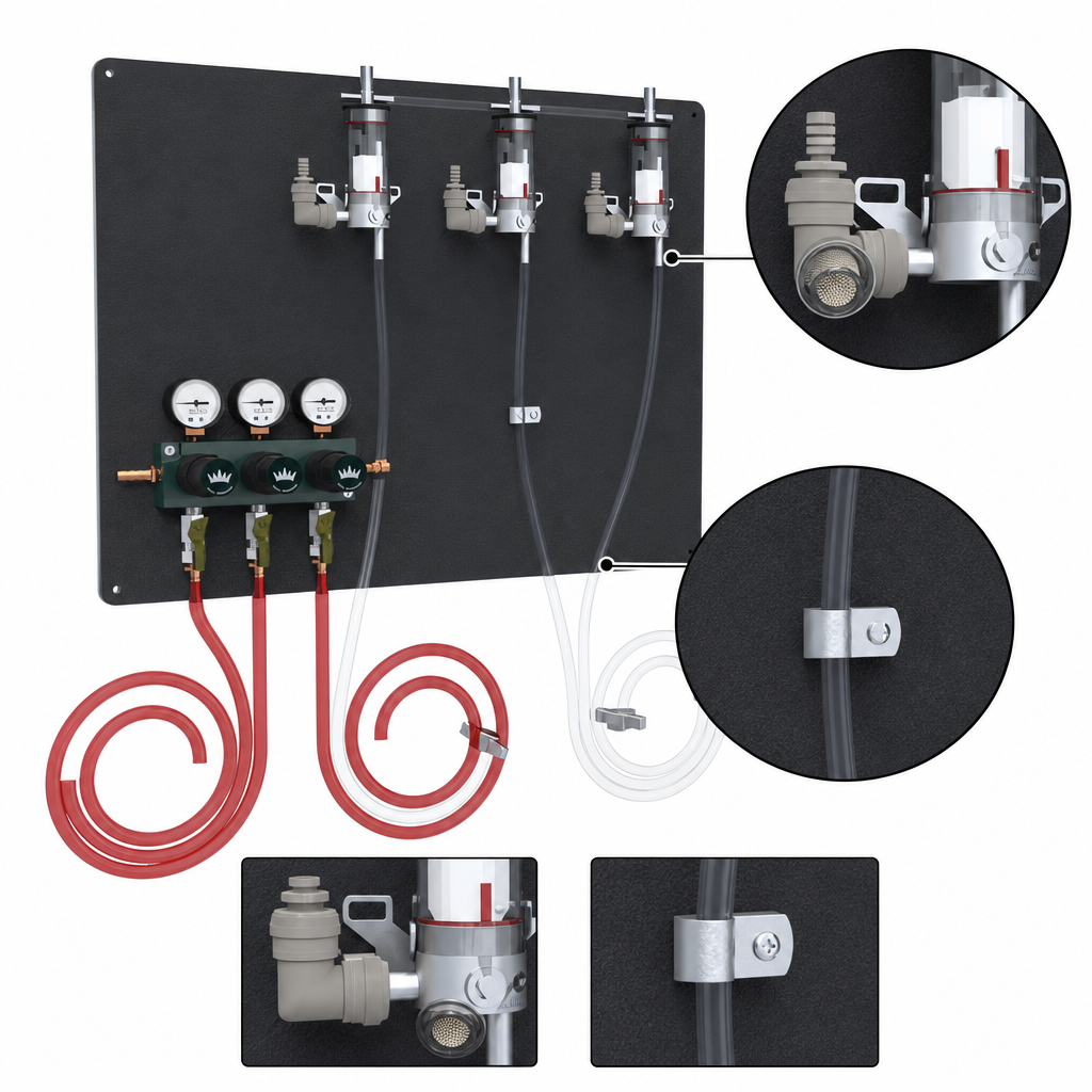 Protective Strainer and Vent Rinse Manifold