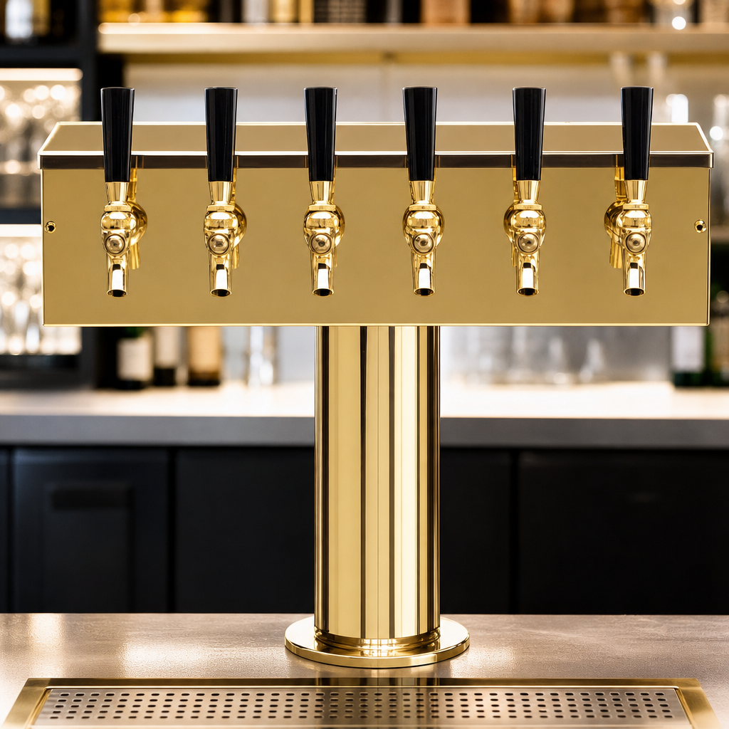 Six-Faucet Capacity