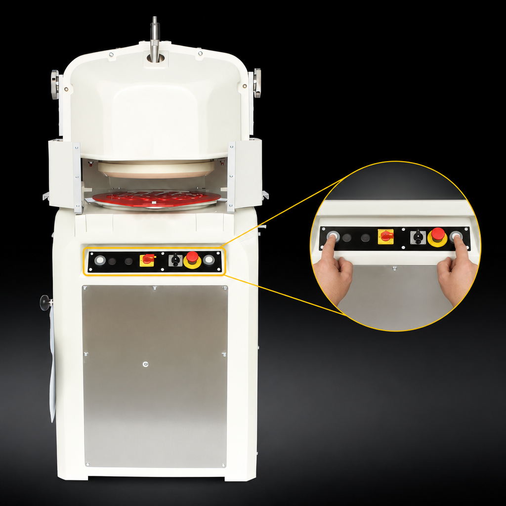 Dual Safety Button Operation