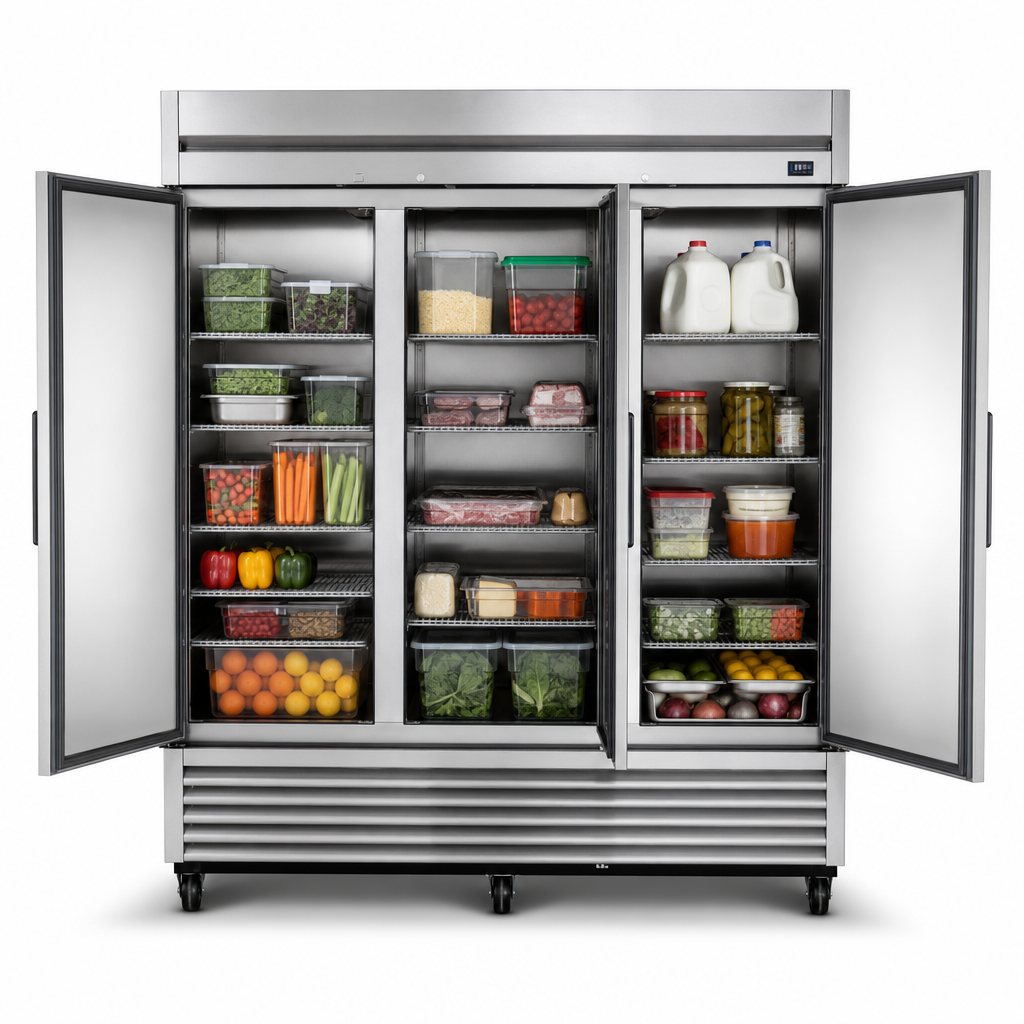 Three-Section Storage