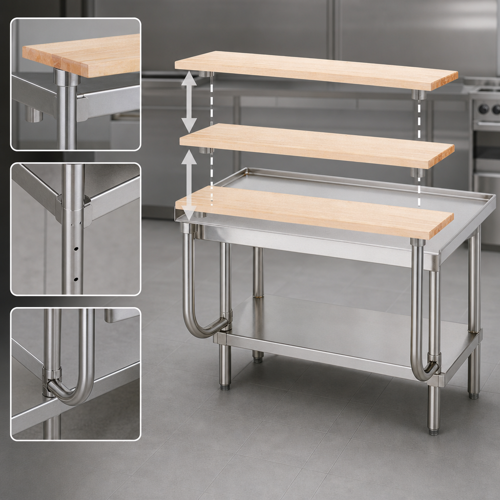 Adjustable-Height Mounting