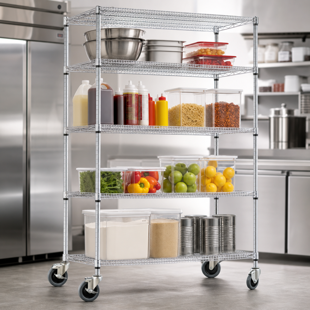 Patented QuadTruss Shelf Design