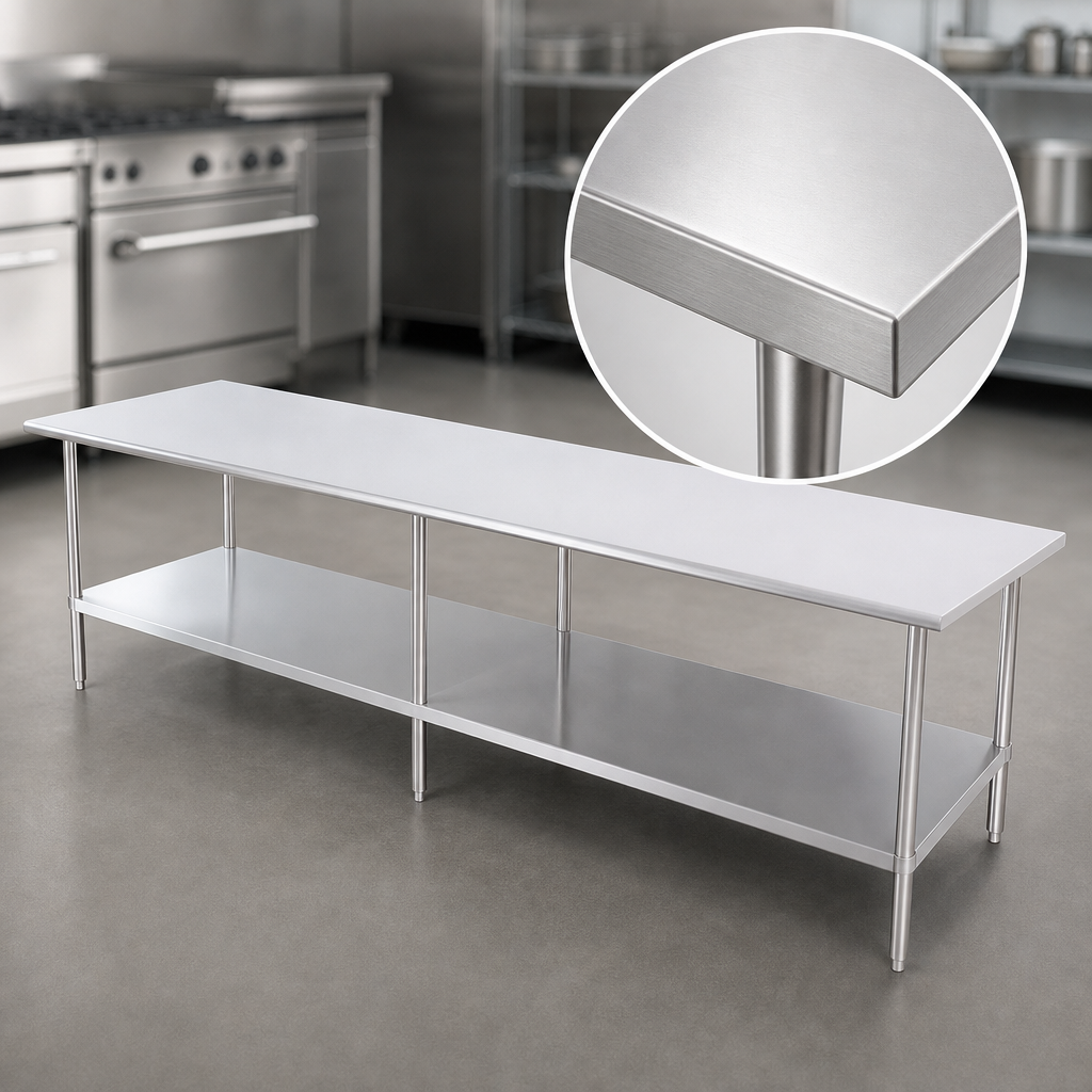 18-Gauge 400 Series Stainless Steel Top
