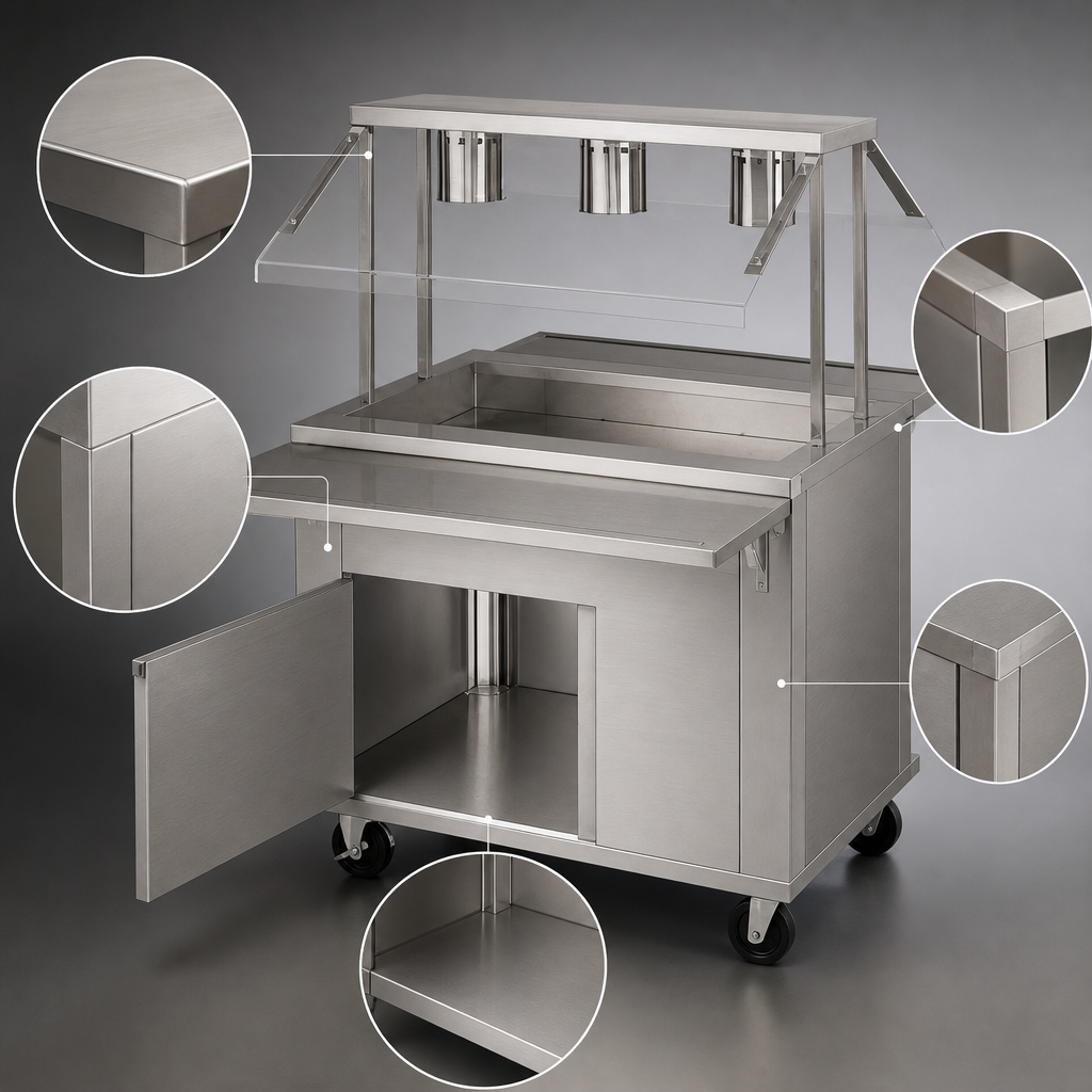 Durable Stainless Steel Construction