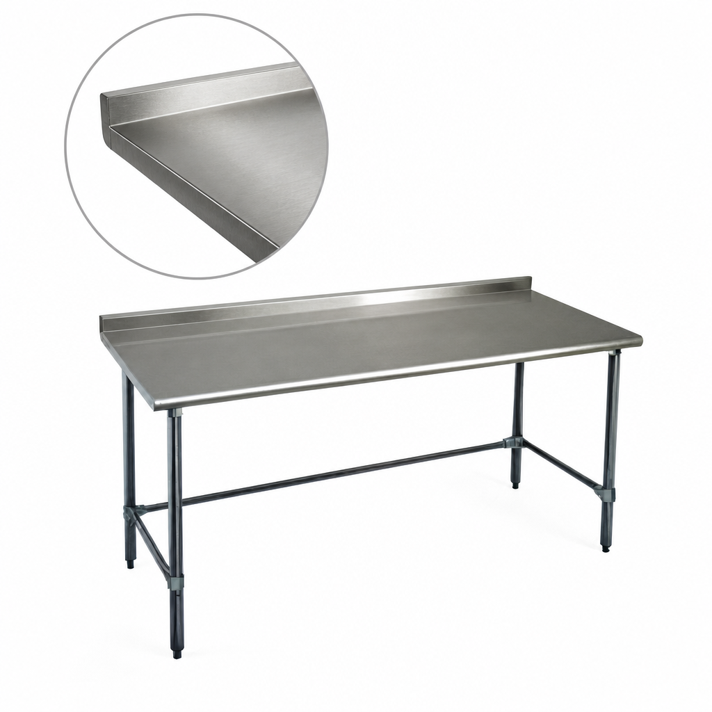 16-Gauge Stainless Steel Top