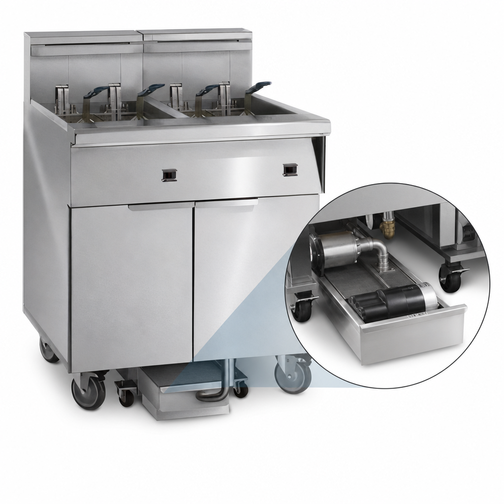 Built-In Space Saver Filter System