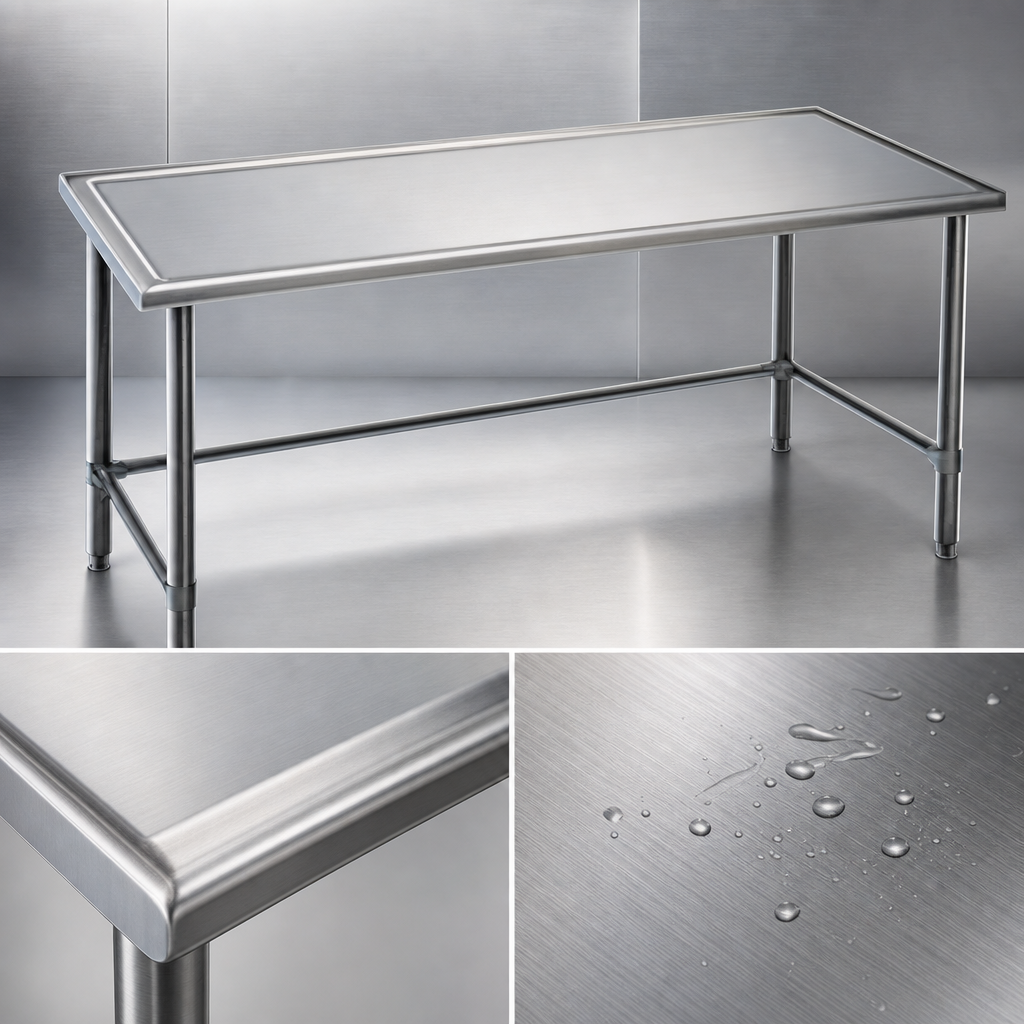 300 Series Stainless Steel Top