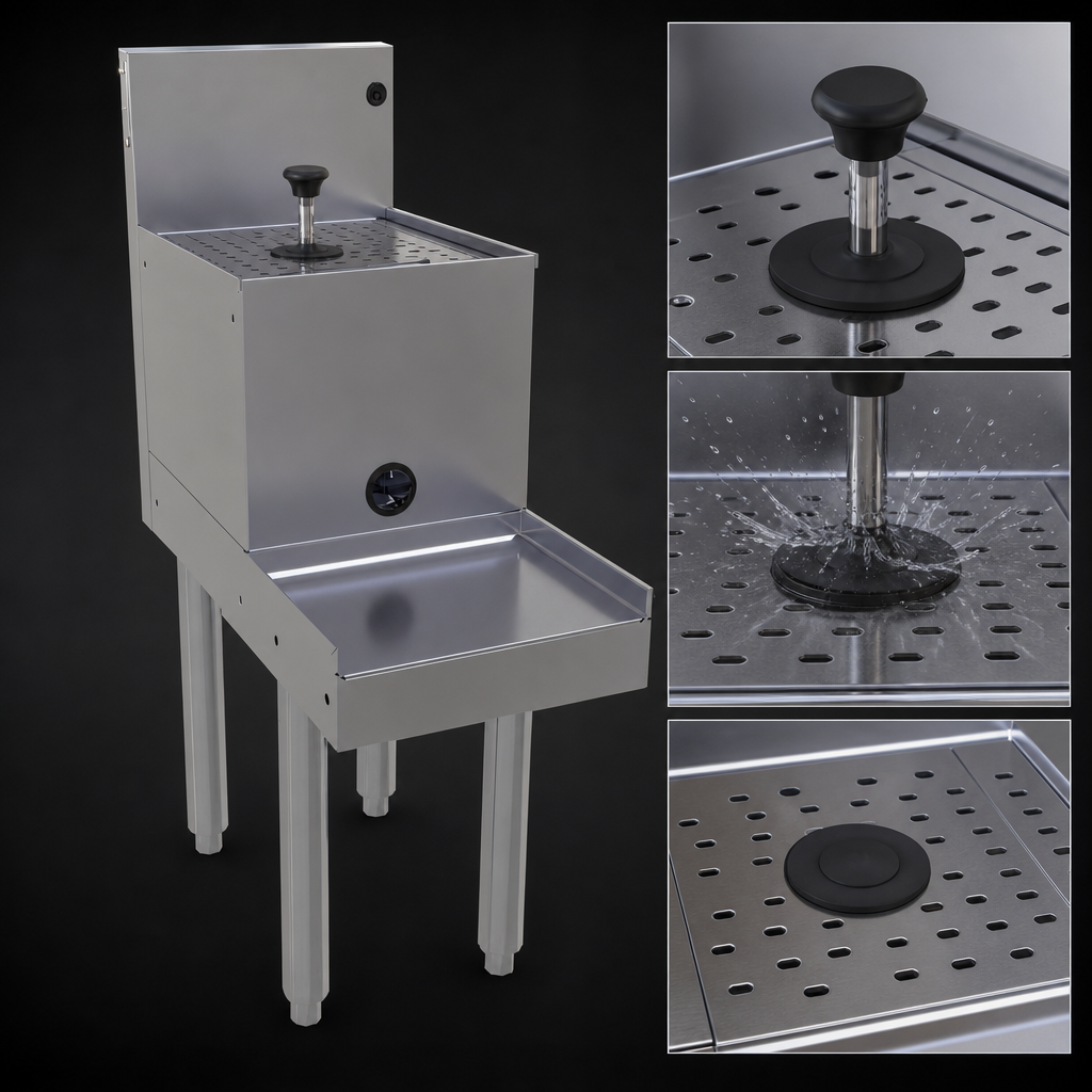 Push-Down Rinser Faucet