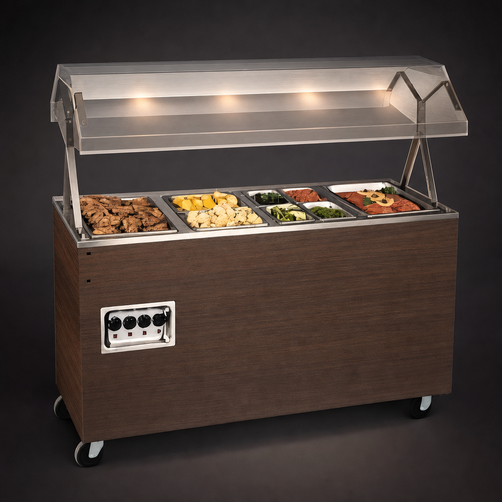 Lighted Buffet Breath Guard