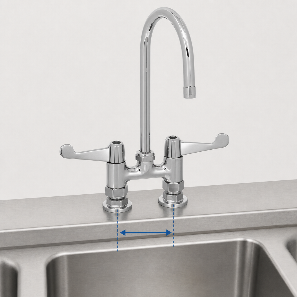 4-Inch Center Deck Mount