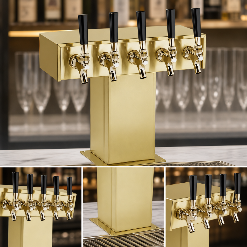 Five-Faucet Dispensing