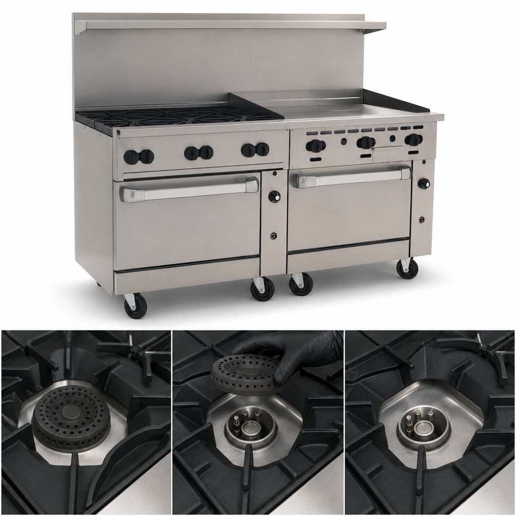 Lift-Off Burner Heads