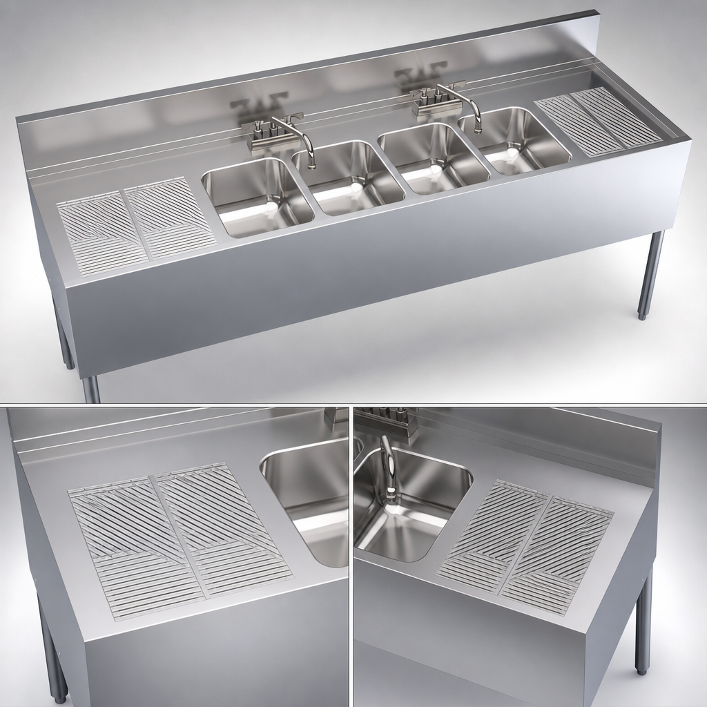Dual Integral Drainboards