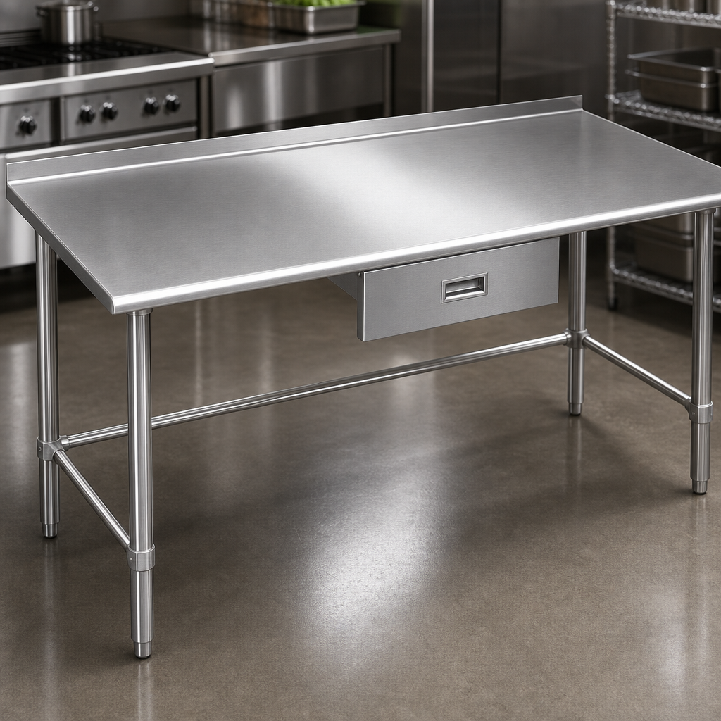 16-Gauge Stainless Steel Top