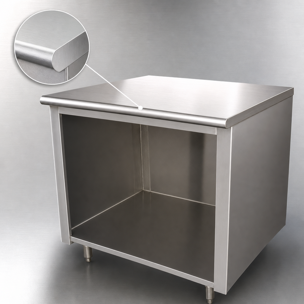 14-Gauge 304 Stainless Steel Top