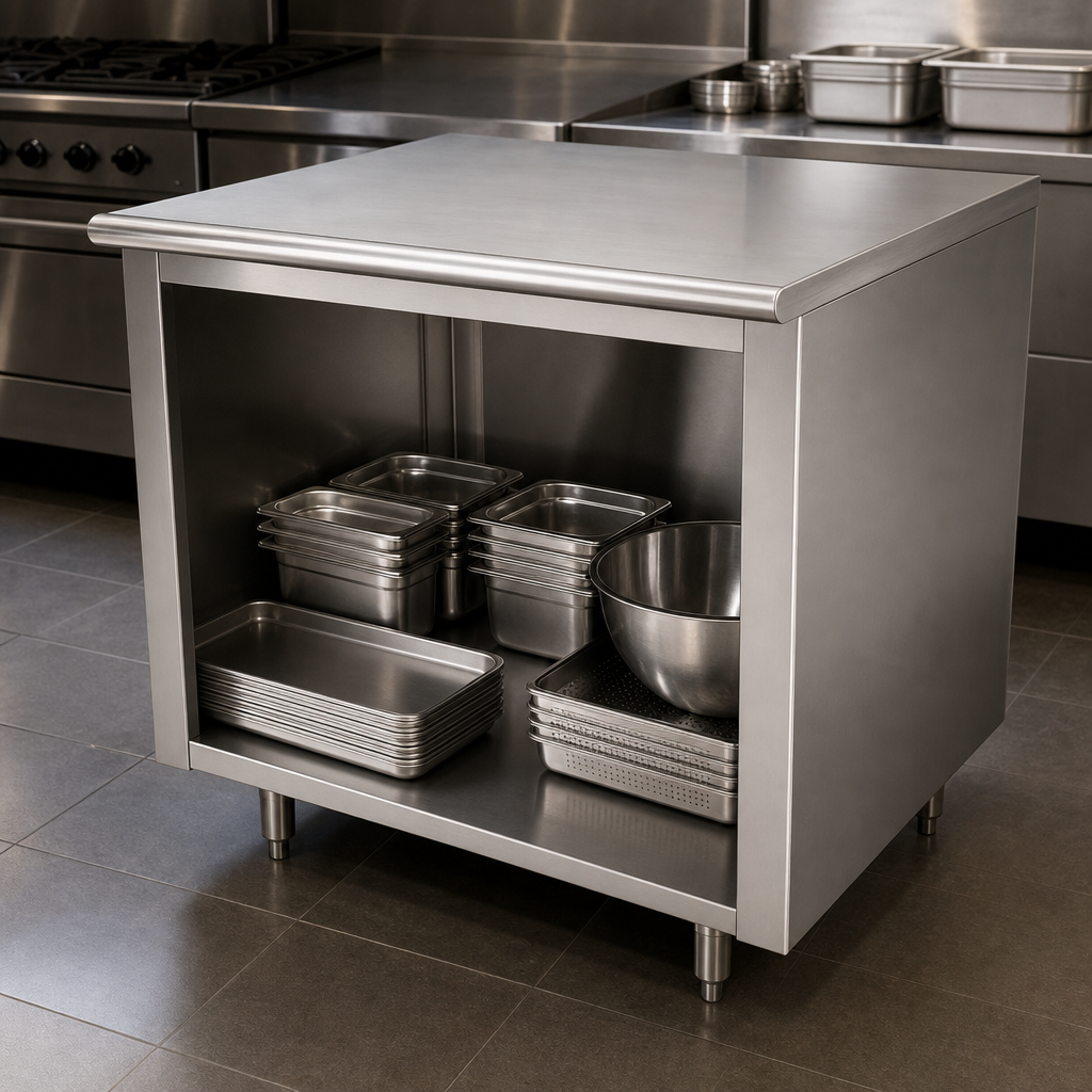 Open Front Cabinet Base