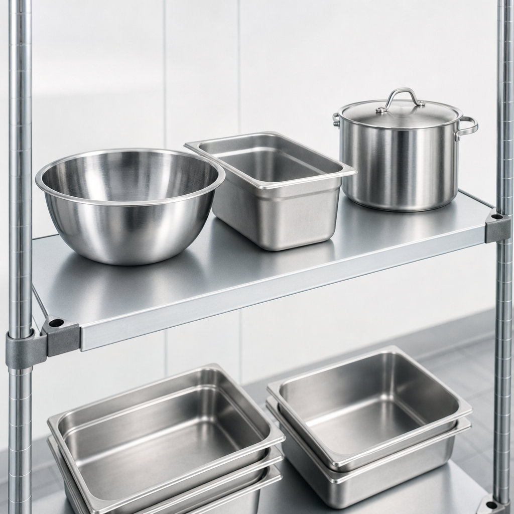 Solid Flat Shelf Surface