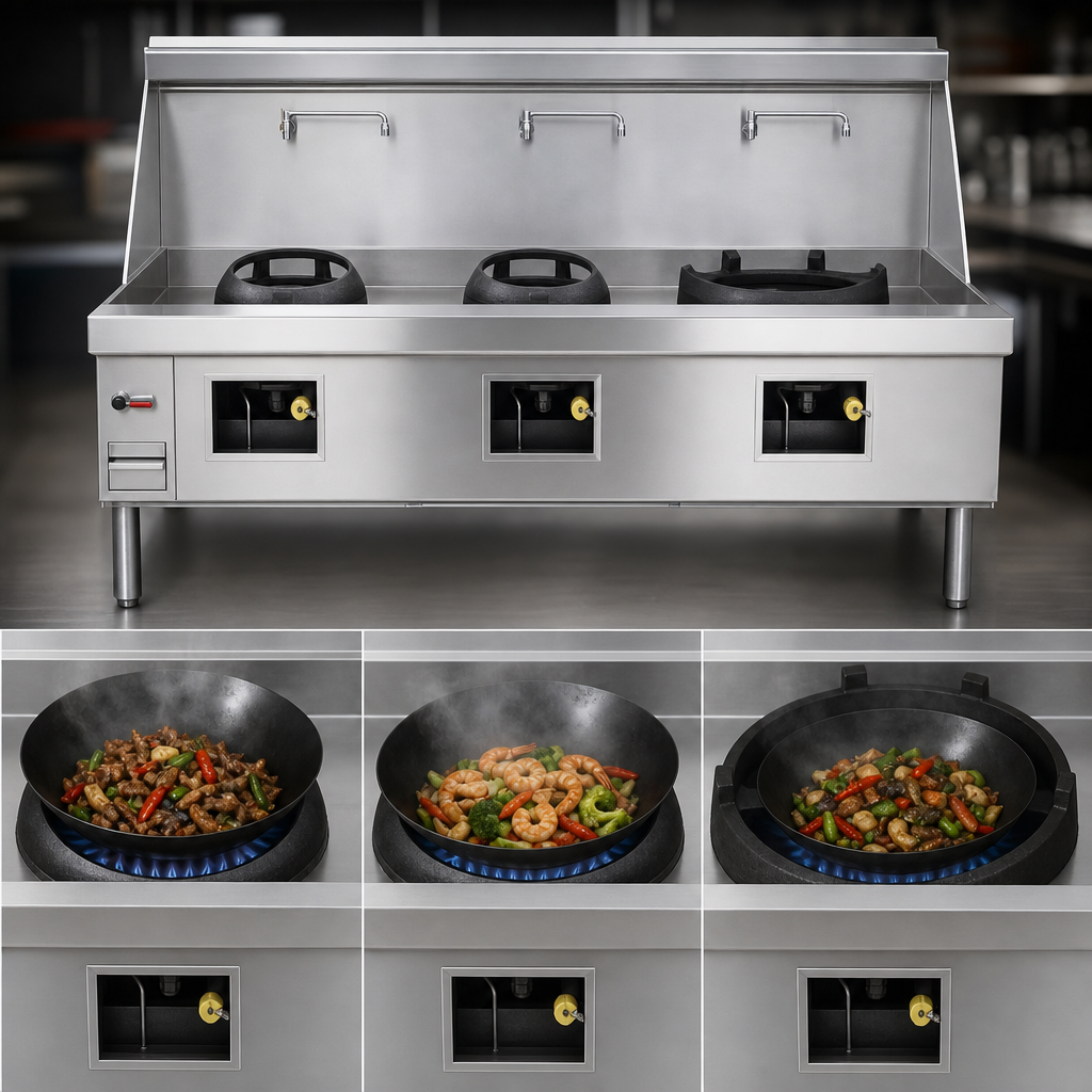 Three Cooking Chambers