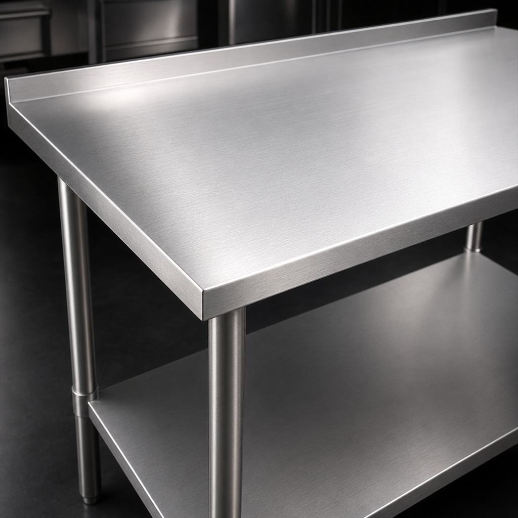 14-Gauge 300-Series Stainless Steel Top