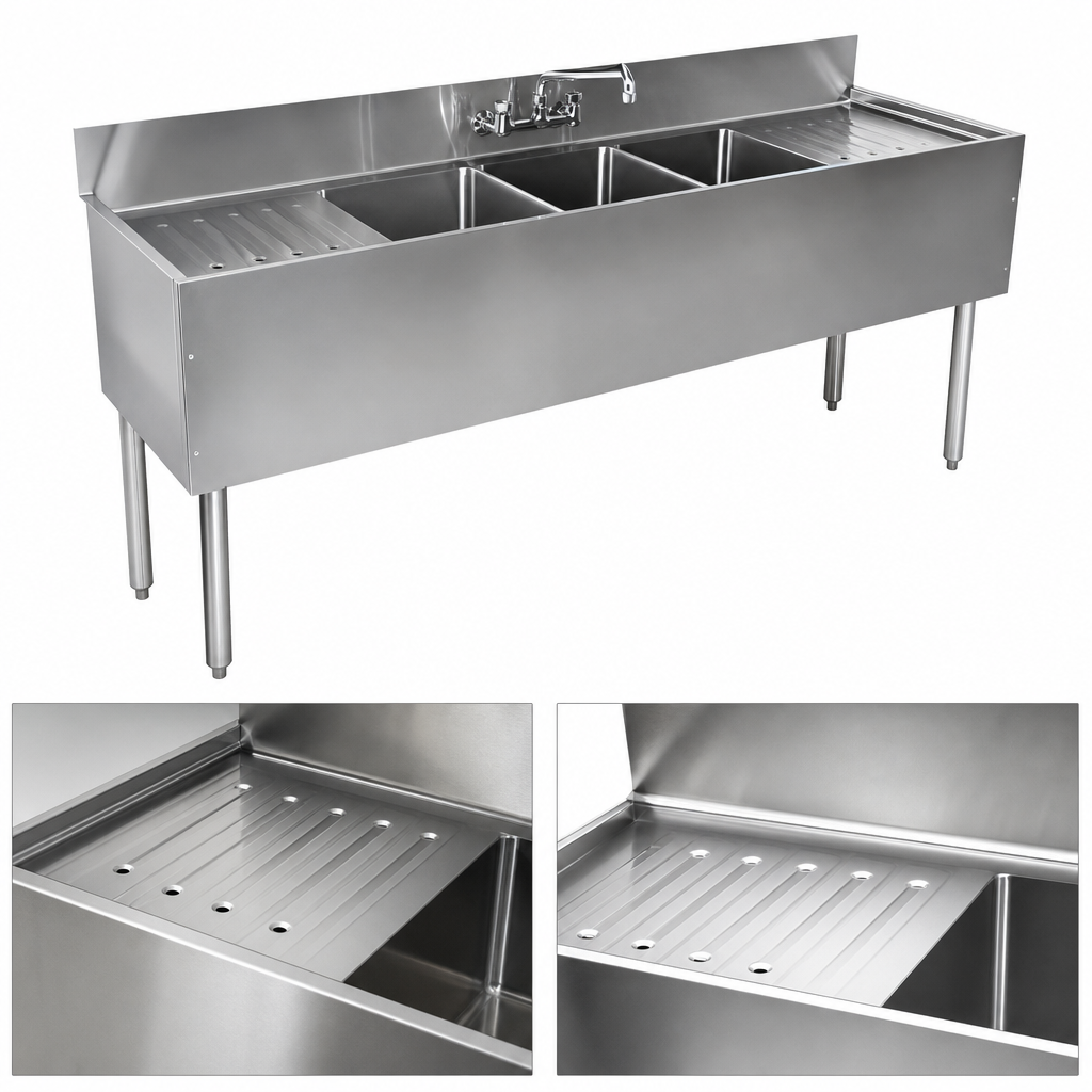 Dual Corrugated Drainboards