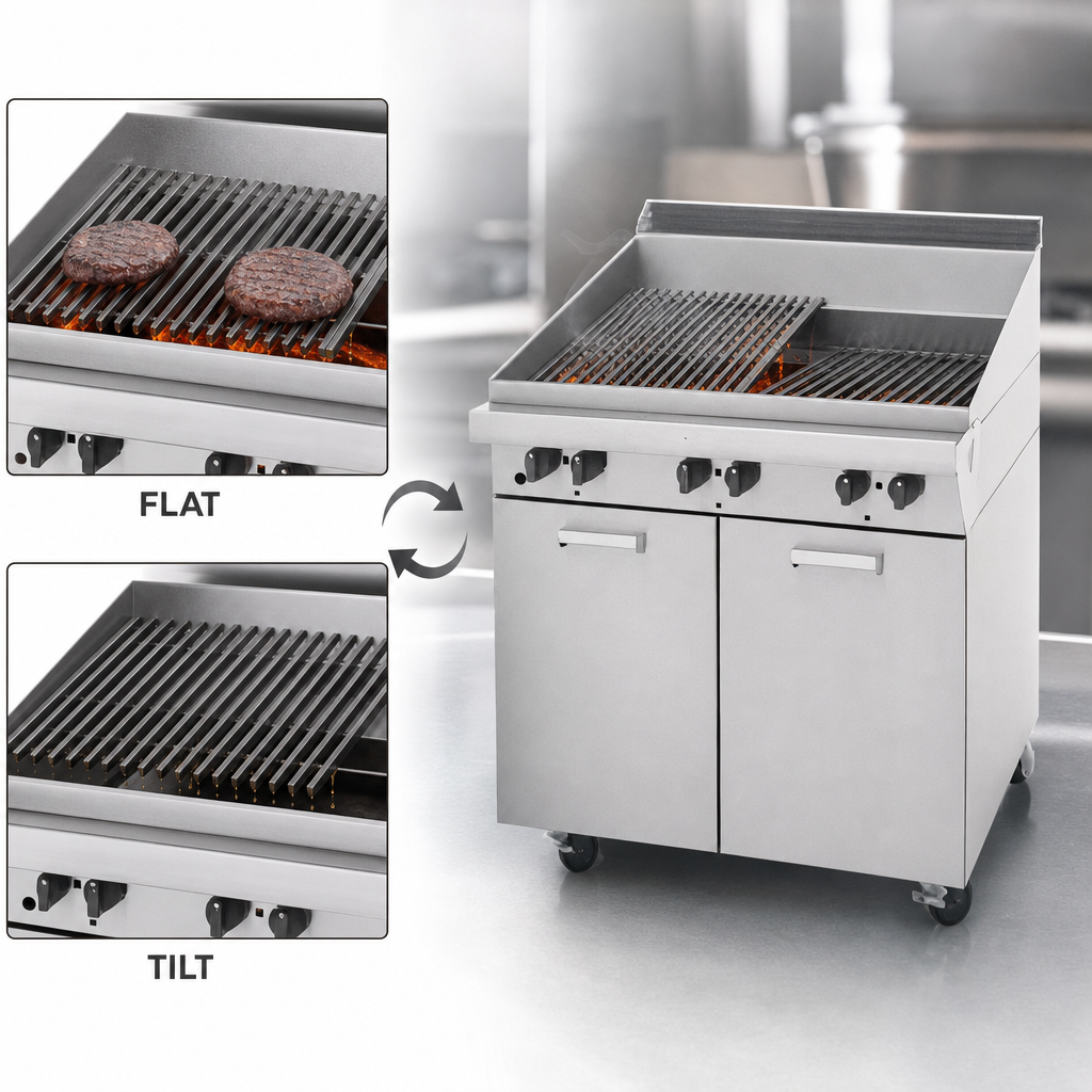 Flat/Tilt Grates