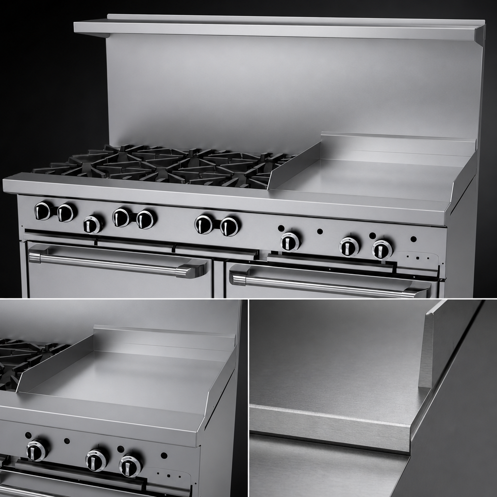 Smooth Steel Griddle Plate
