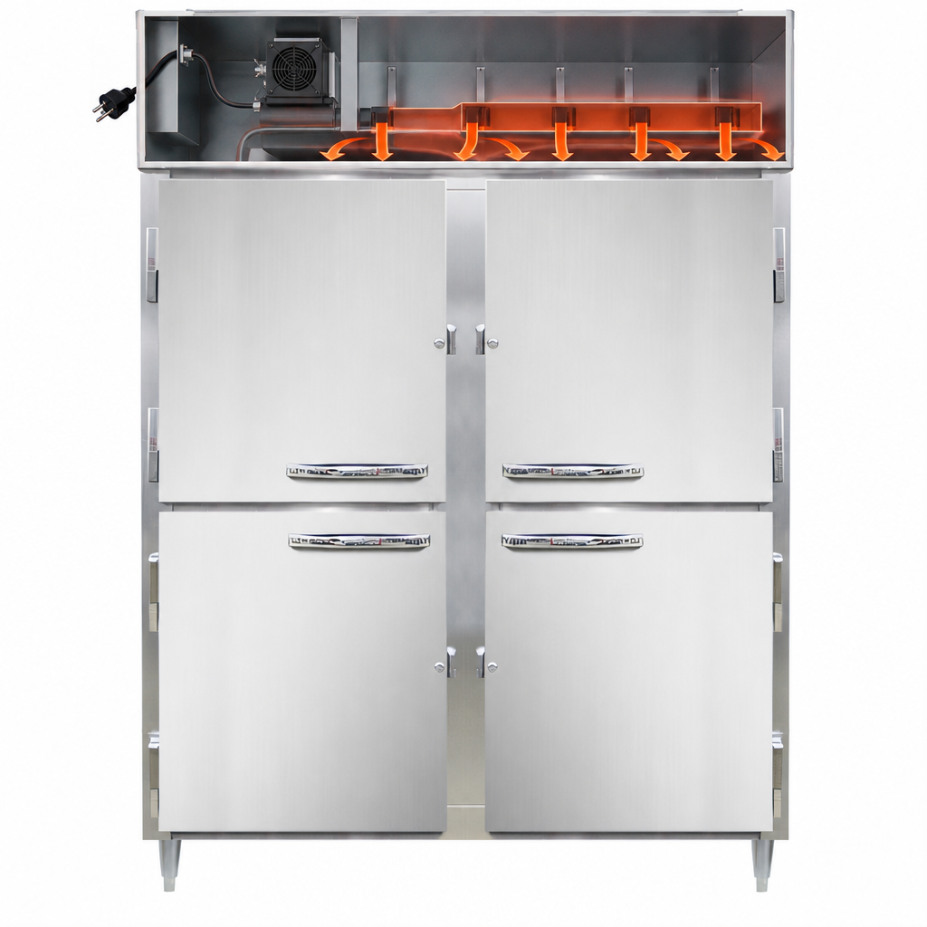 Top Mounted Heating Plenum