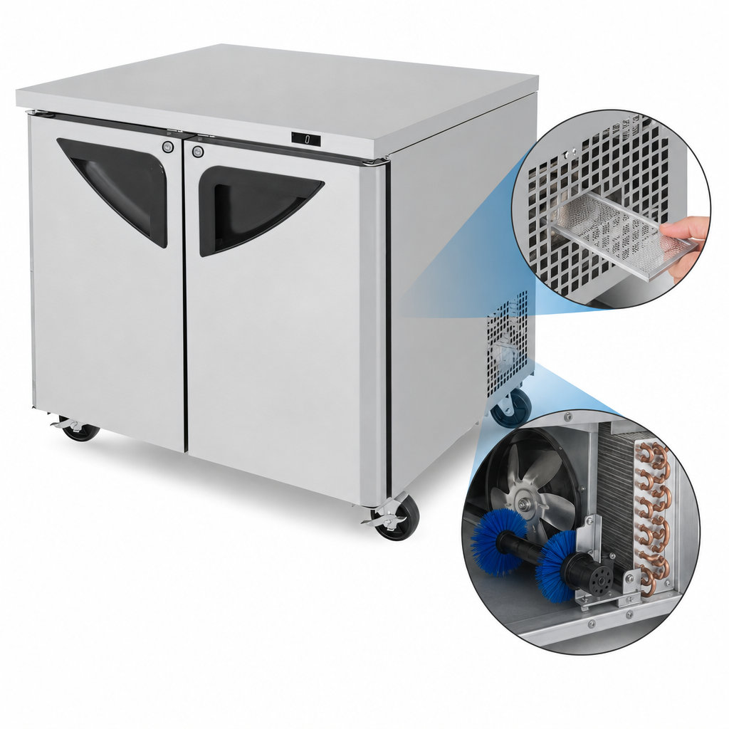 Self-Cleaning Condenser