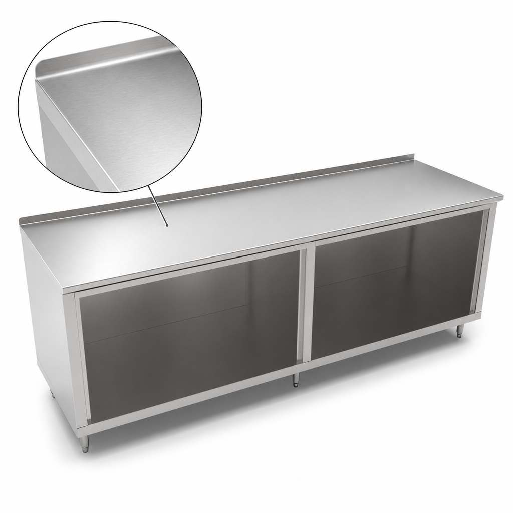 16 Gauge Stainless Steel Top
