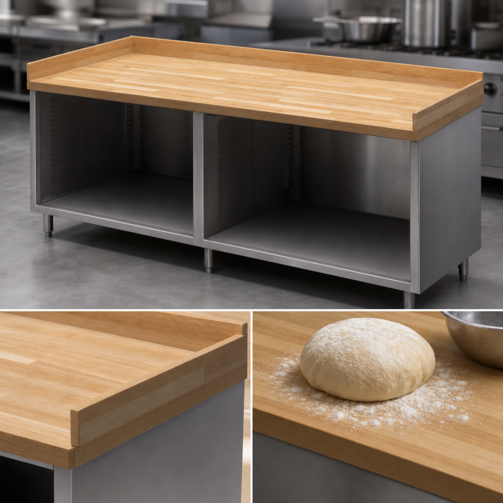 Hard Maple Baker's Top