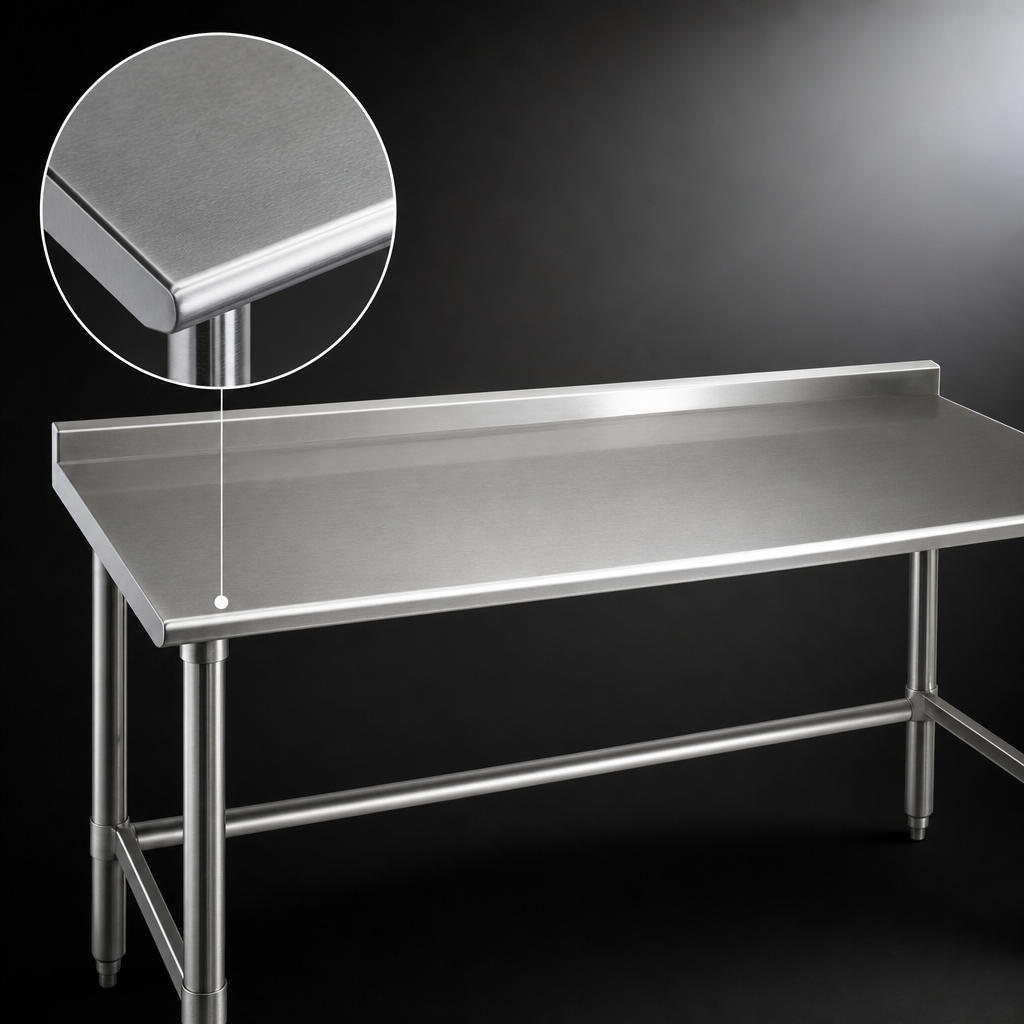 14-Gauge 300 Series Stainless Steel Top