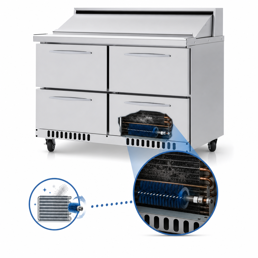 Self-Cleaning Condenser