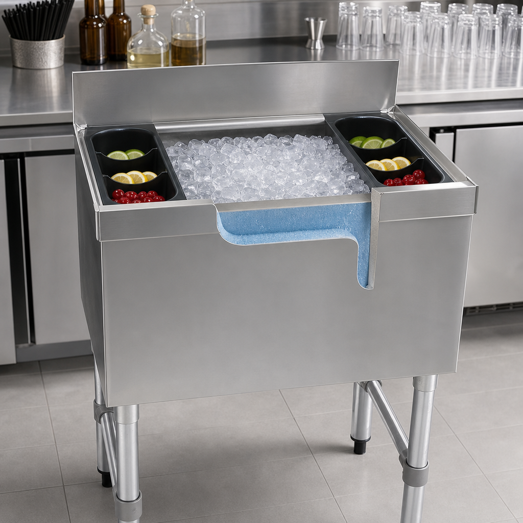 12-Inch Deep Insulated Ice Bin